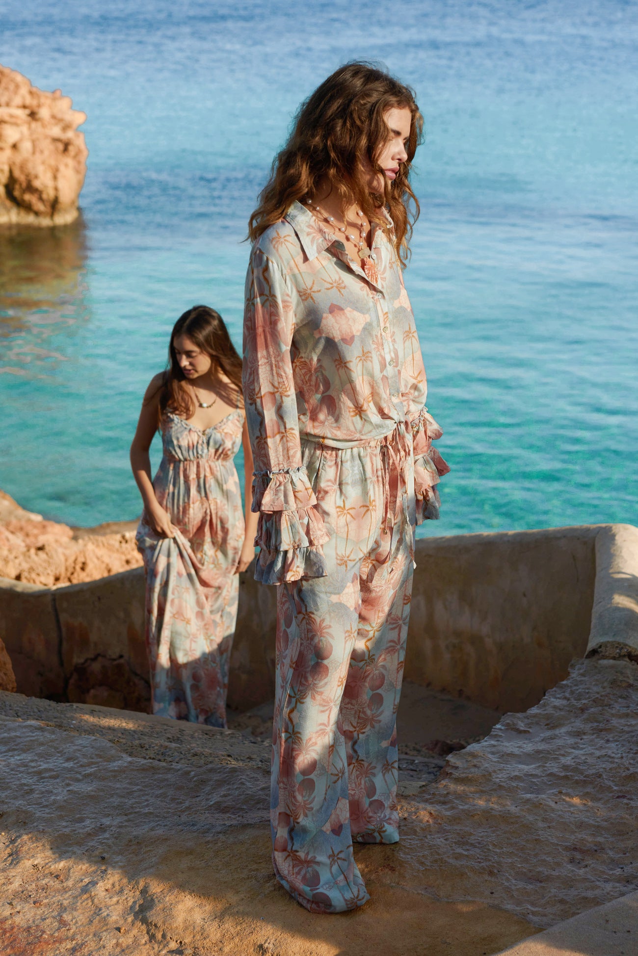 Bohemian broek in print van Isla Ibiza, Brands of Ibiza