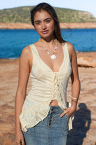 Bohemian item in cream van Isla Ibiza, Brands of Ibiza