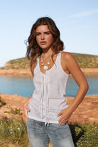 Bohemian piece in pistachio from Isla Ibiza, Brands of Ibiza
