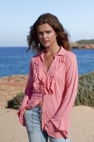 Bohemian blouse in sunrise van Isla Ibiza, Brands of Ibiza