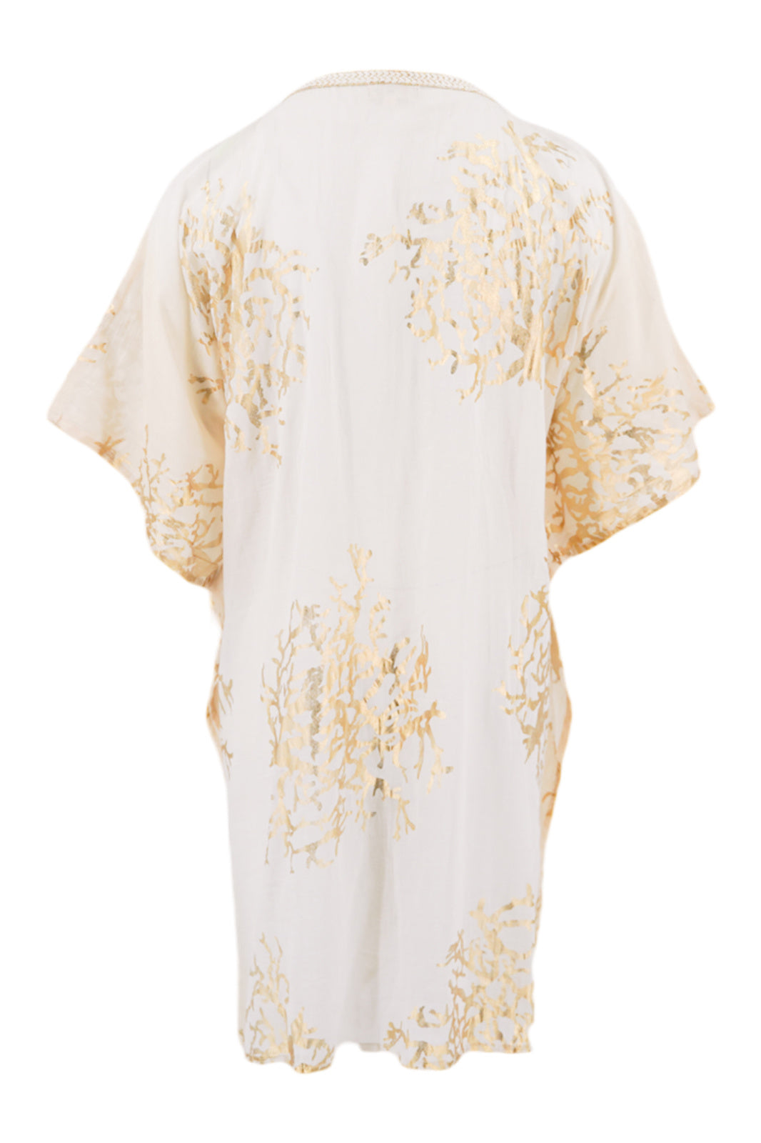 Bohemian kimono in gold sand van ibzmode, Brands of Ibiza