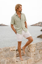 Isla Ibiza Bonita Short Carlos White mens summer outfit