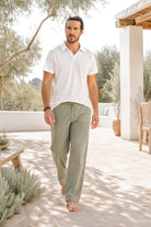 Isla Ibiza Bonita Pants Alejandro Antique Green mens style
