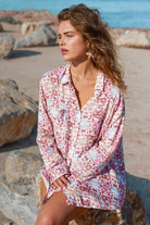 Bohemian printed blouse by Isla Ibiza, Brands of Ibiza