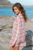 Bohemian printed blouse by Isla Ibiza, Brands of Ibiza