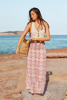 Isla Ibiza Bonita Cute Short Denim Gilet light wash