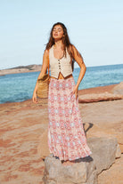 Isla Ibiza Bonita Cute Short Denim Gilet light wash