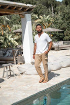 Bohemian broek in sand van ibzmode, Brands of Ibiza