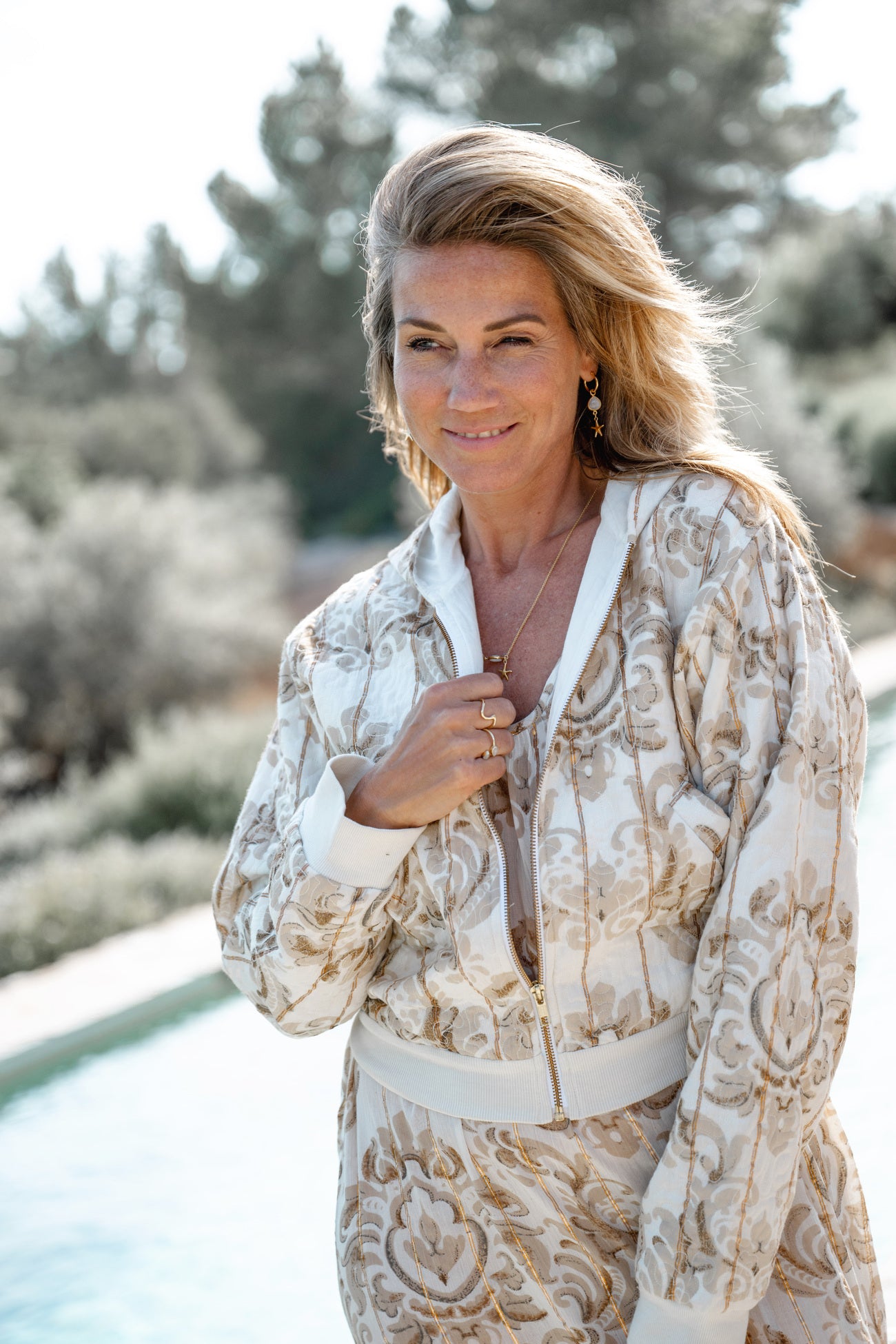 Bohemian item in white van ibzmode, Brands of Ibiza