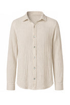 Isla Ibiza Bonita Shirt Cotton Antonio Khaki mens outfit