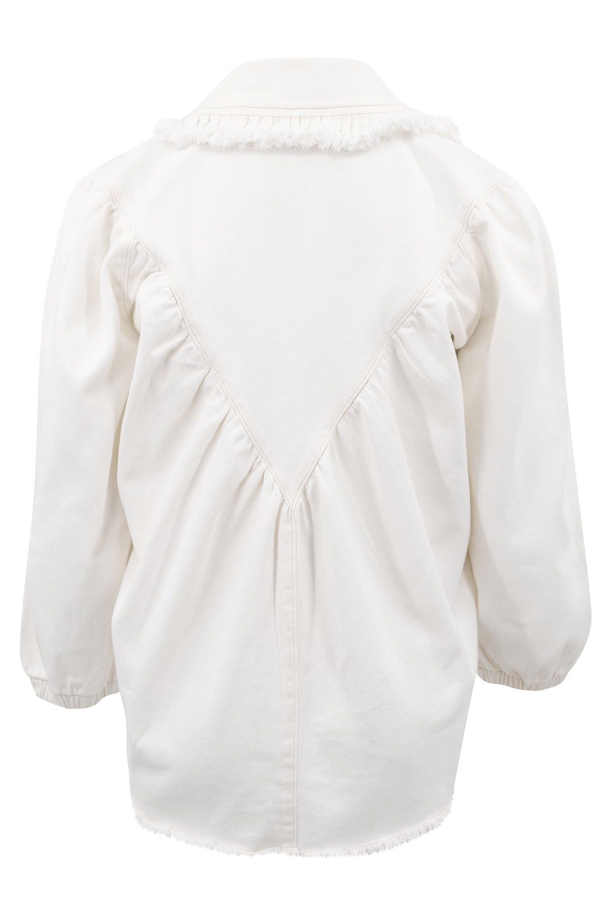 Bohemian blouse in off white van ibzmode, Brands of Ibiza
