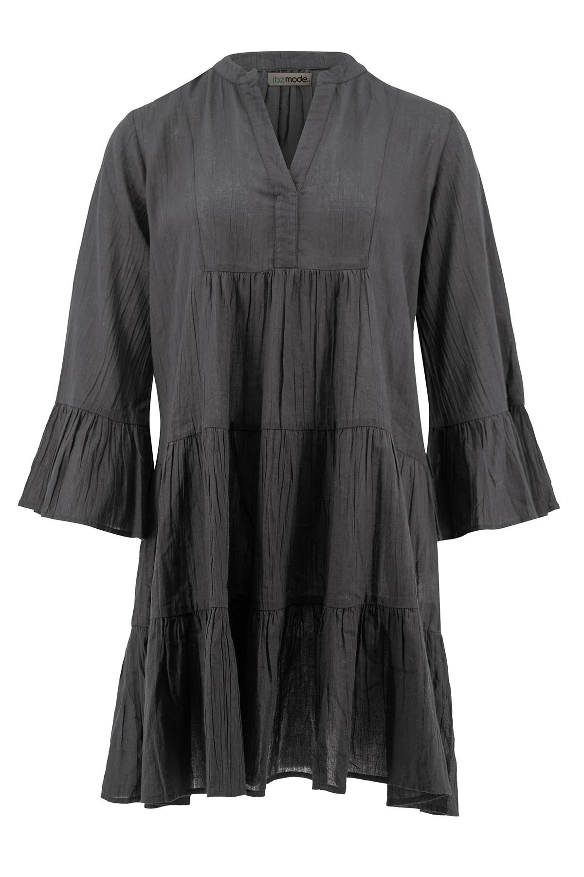 Bohemian jurk in black van ibzmode, Brands of Ibiza