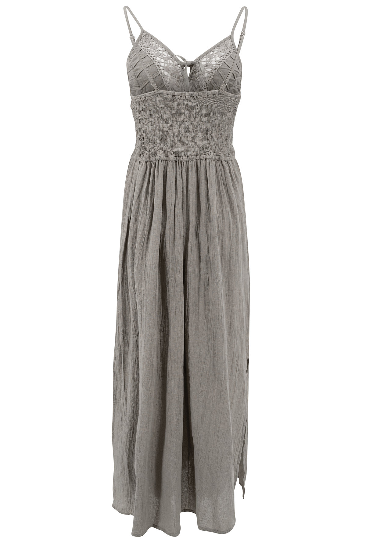 Bohemian jurk in khaki van ibzmode, Brands of Ibiza