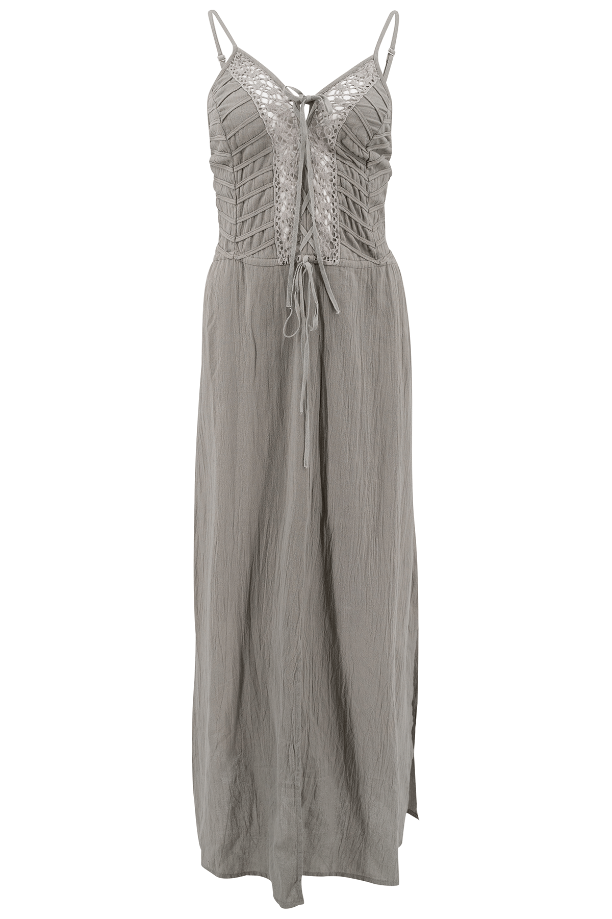 Bohemian jurk in khaki van ibzmode, Brands of Ibiza