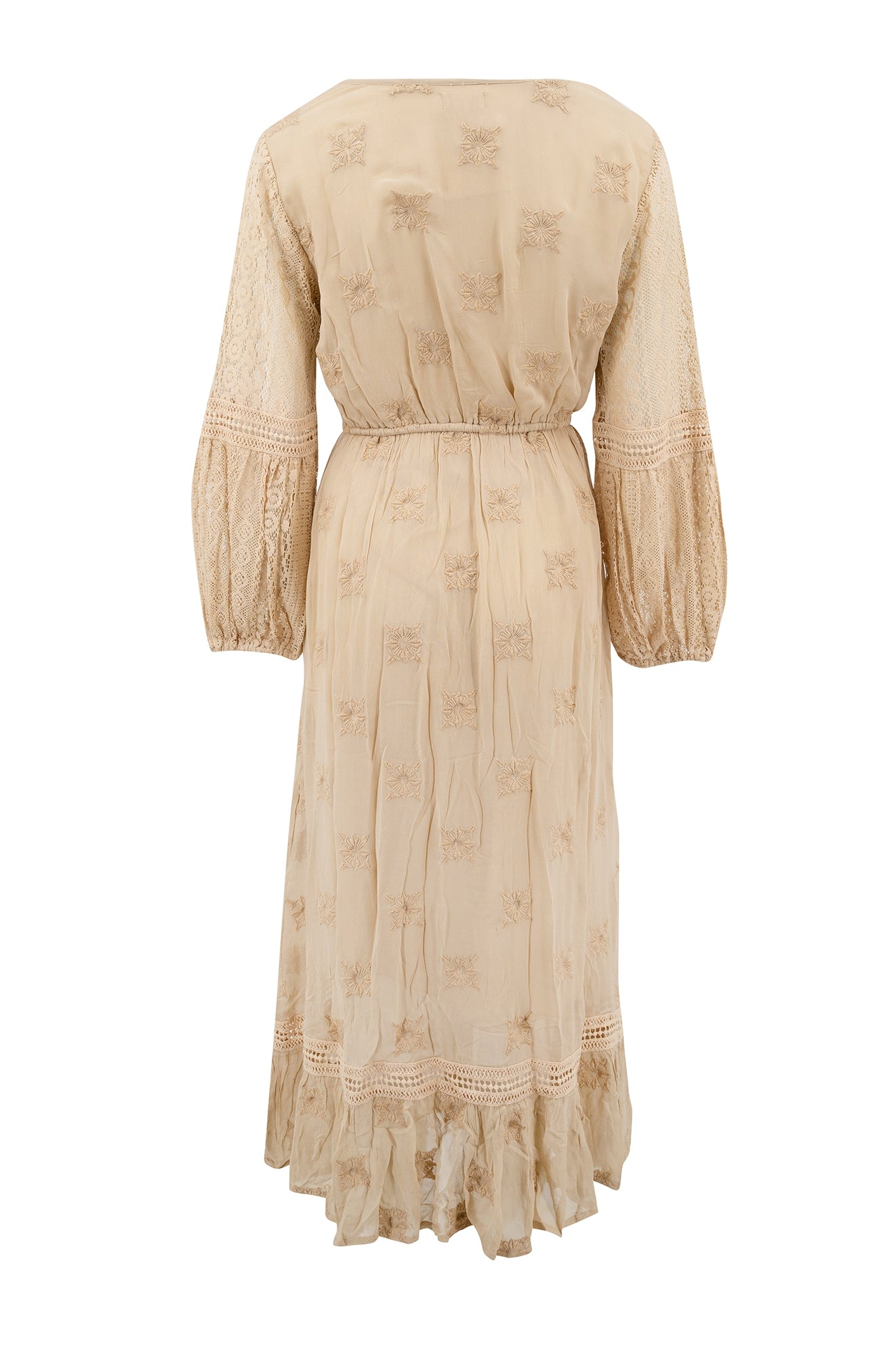 Bohemian jurk in powder van ibzmode, Brands of Ibiza