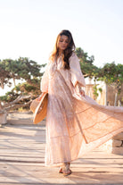Ibzmode Dress Livana Lumira Old Pink bohemian summer dress