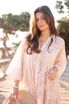 Ibzmode Dress Livana Lumira Old Pink bohemian summer dress