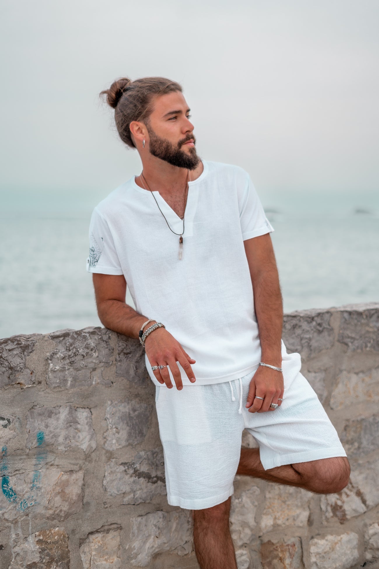 Bohemian item in white van ibzmode, Brands of Ibiza