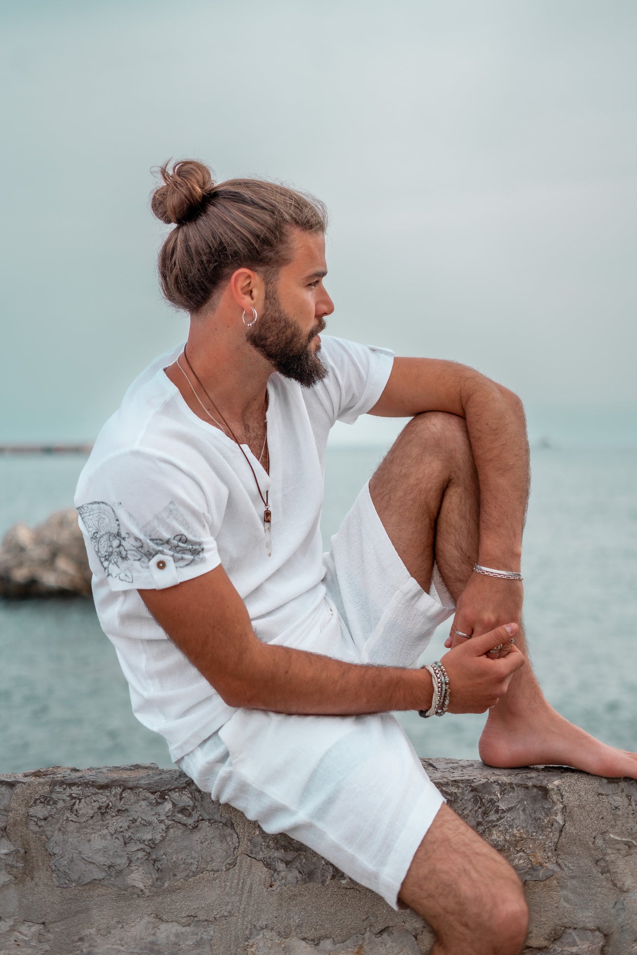 Bohemian item in white van ibzmode, Brands of Ibiza