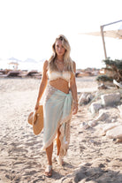 Ibzmode Wrap Pareo Skirt Miranza Mint beach pareo
