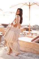 Ibzmode Wrap Pareo Skirt Miranza Natural beach pareo