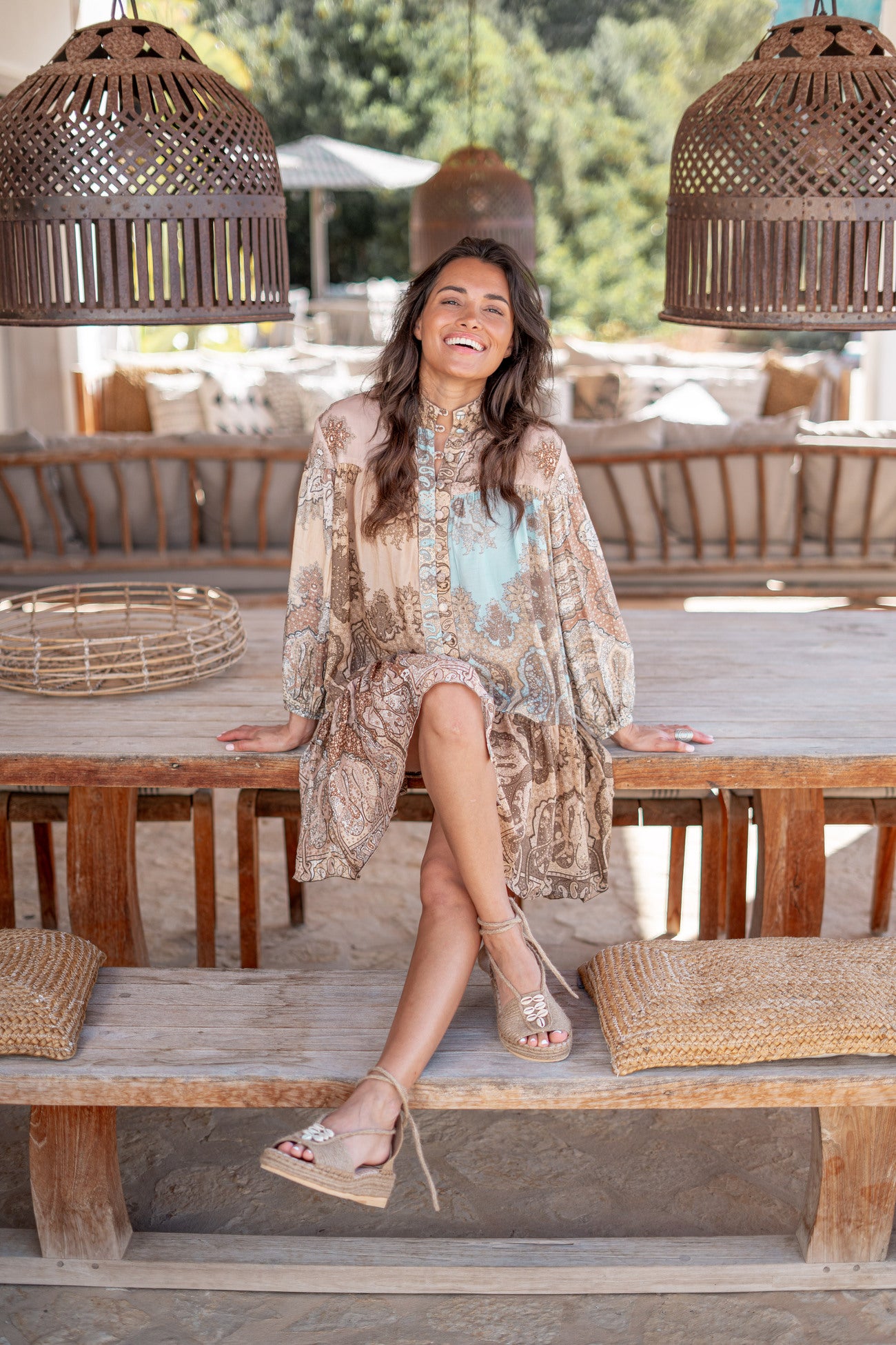 Bohemian item in taupe van ibzmode, Brands of Ibiza