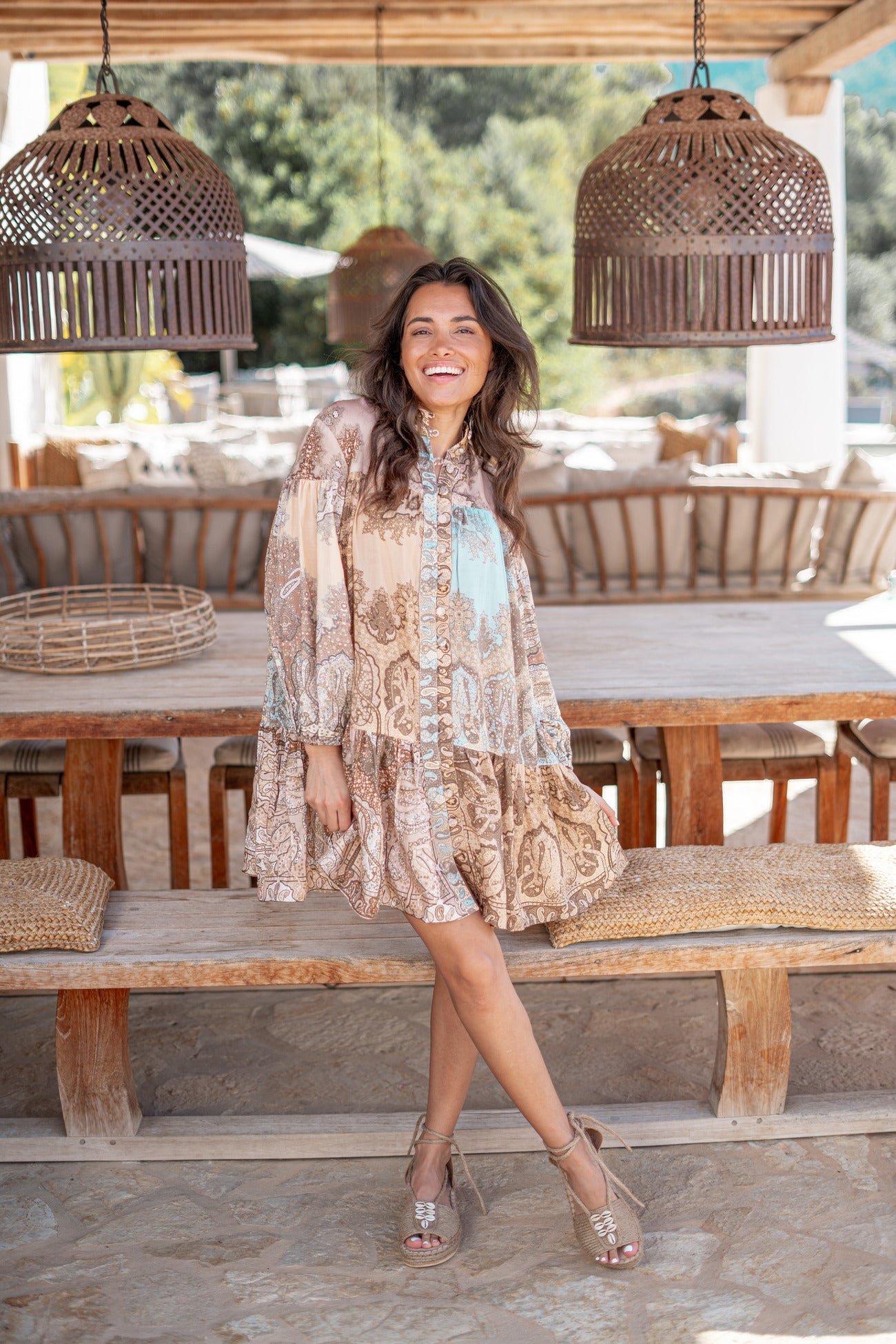 Bohemian item in taupe van ibzmode, Brands of Ibiza