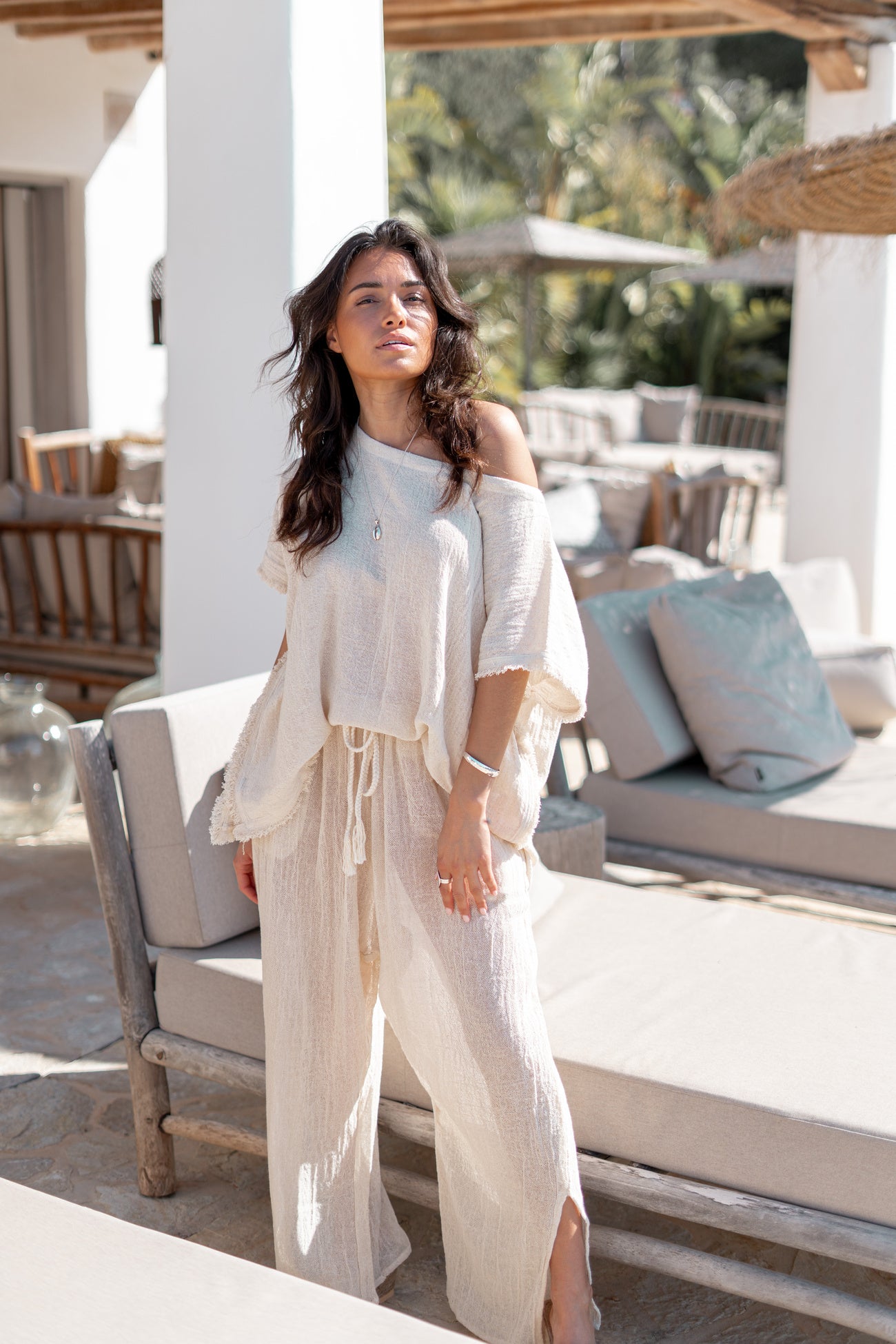 Bohemian item in ecru van ibzmode, Brands of Ibiza