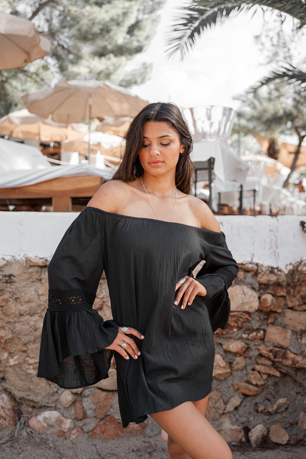 Bohemian item in black van ibzmode, Brands of Ibiza