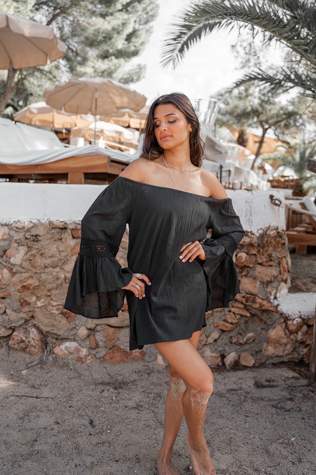 Bohemian item in black van ibzmode, Brands of Ibiza
