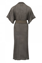 Kimono bohème anthracite foncé de la marque ibzmode, Brands of Ibiza
