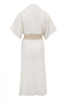 Bohemian kimono in white van ibzmode, Brands of Ibiza