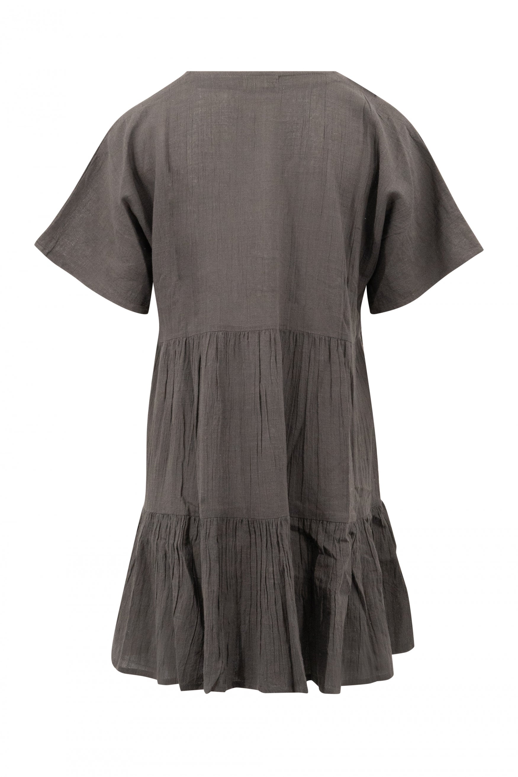 Bohemian jurk in anthracite van ibzmode, Brands of Ibiza