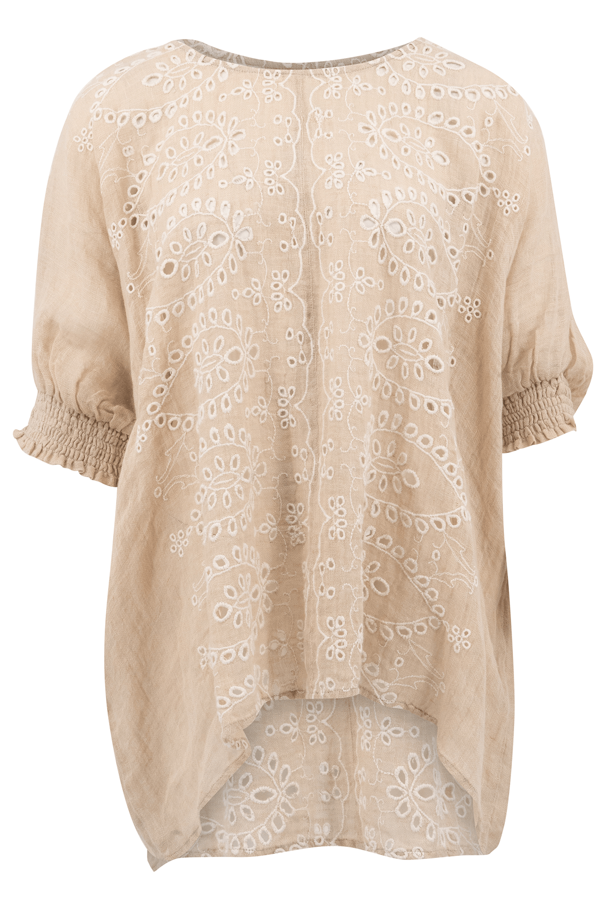 Vêtement bohème couleur sable de la marque ibzmode, Brands of Ibiza