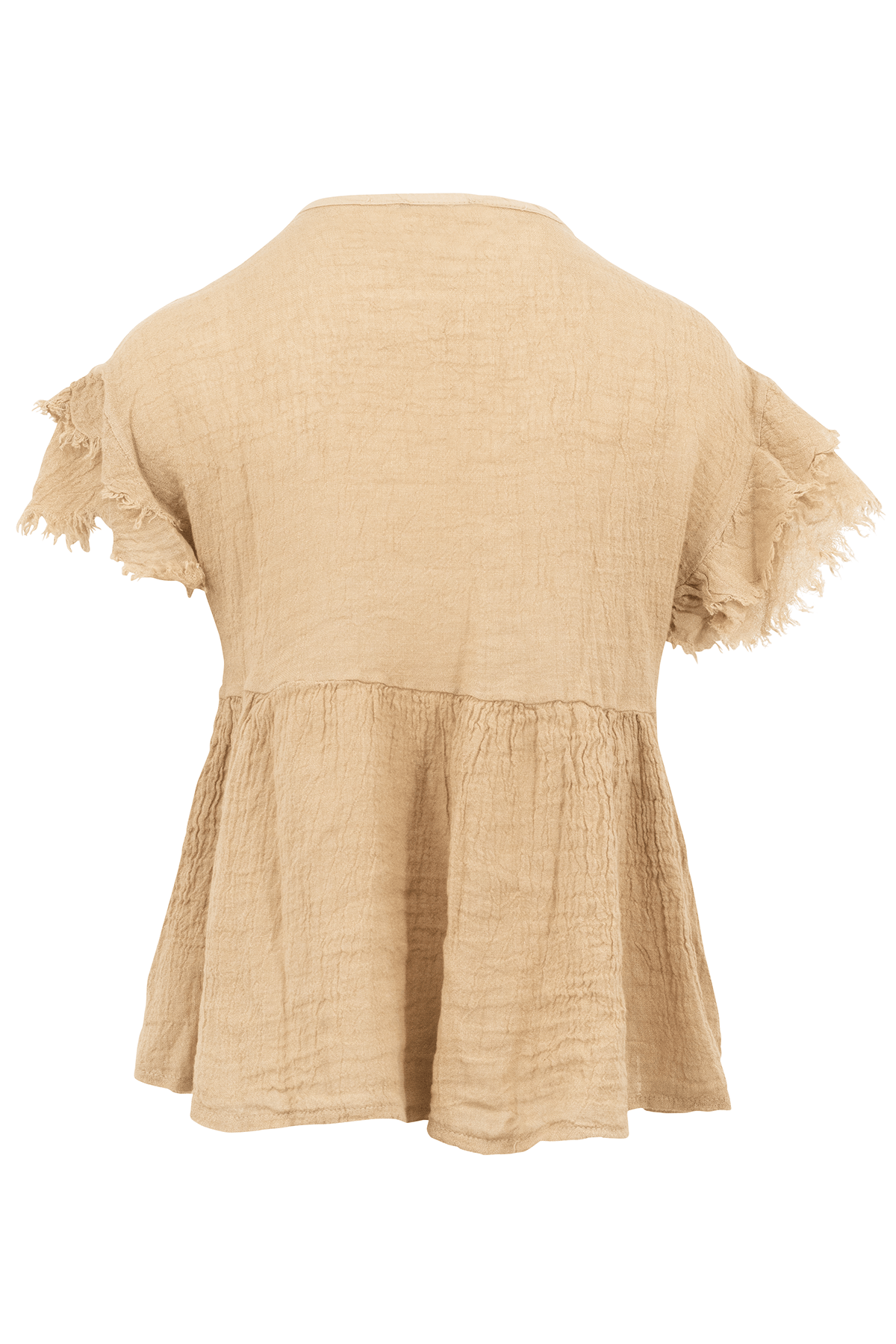 Bohemian top in cognac van ibzmode, Brands of Ibiza