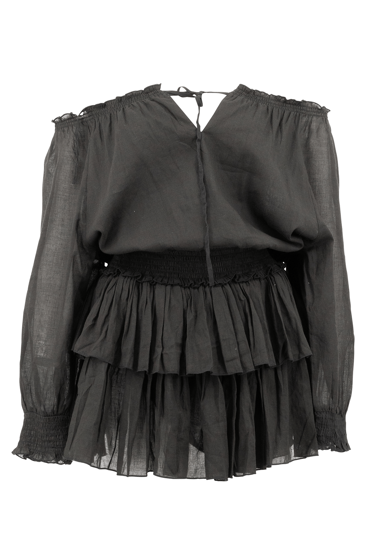 Bohemian dress in black from ibzmode, Brands of Ibiza