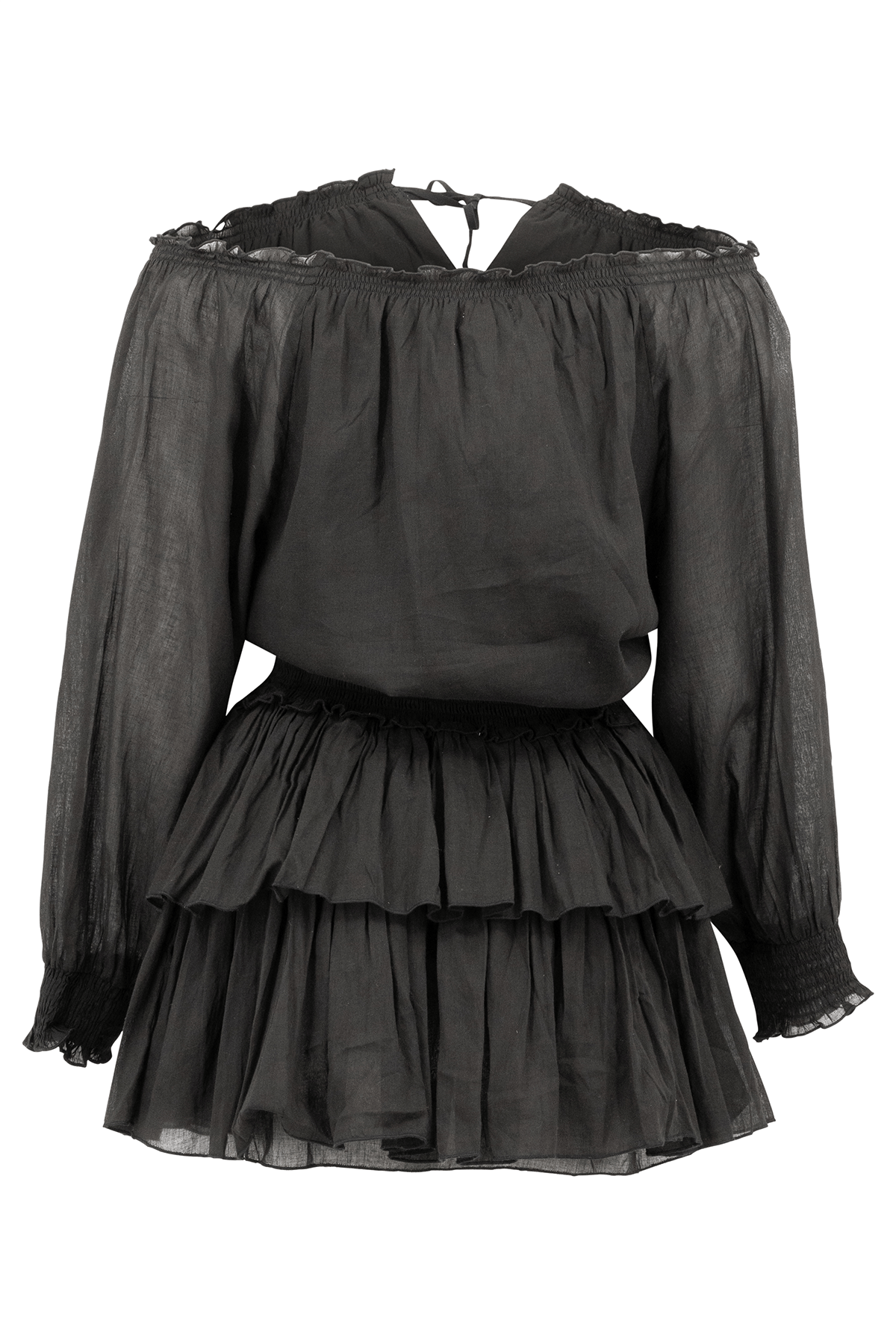 Bohemian dress in black from ibzmode, Brands of Ibiza