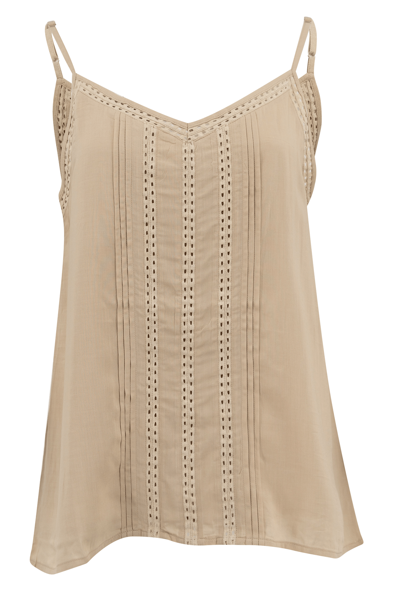 Bohemian top in sand van ibzmode, Brands of Ibiza