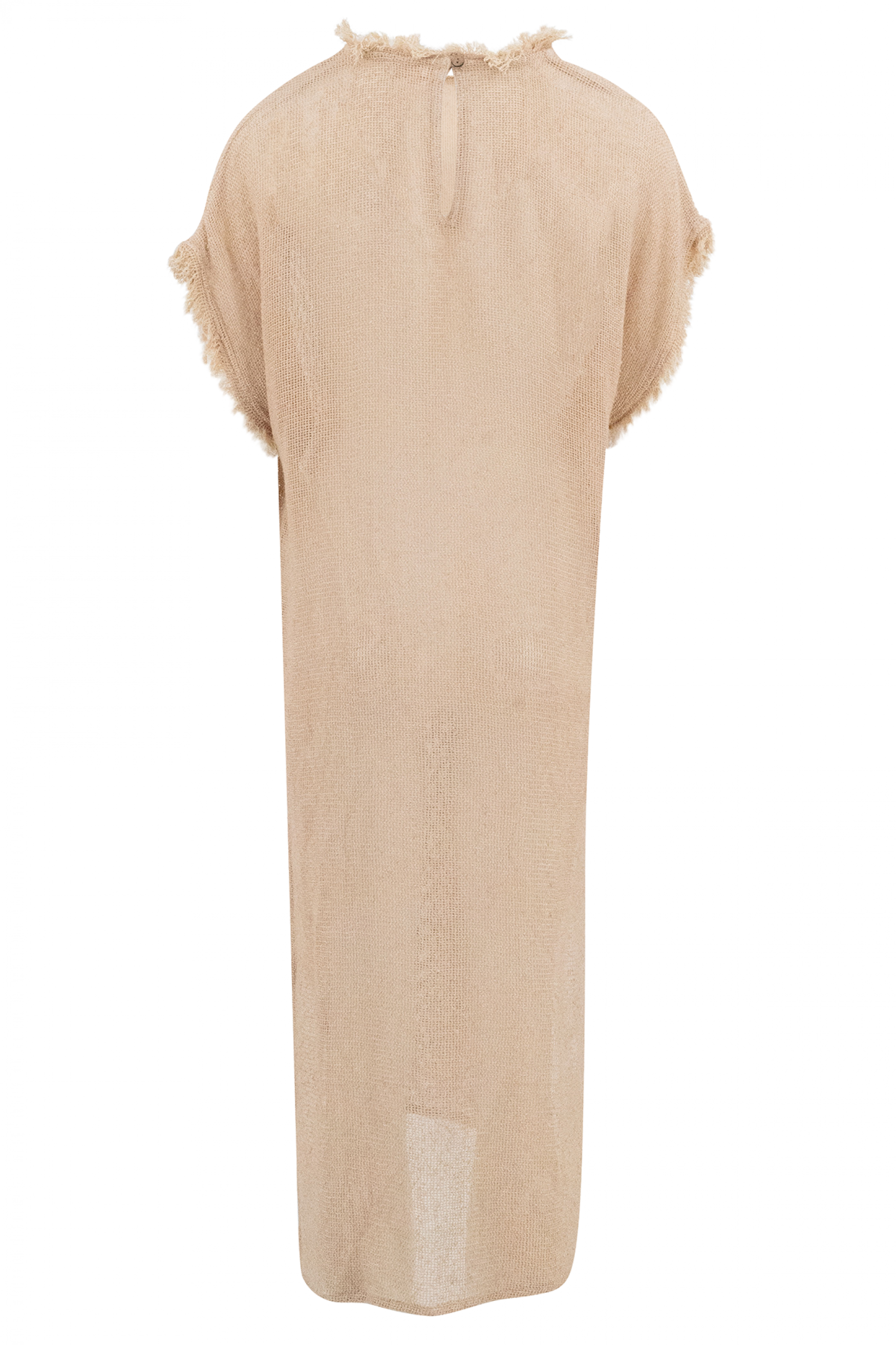 Bohemian jurk in sand van ibzmode, Brands of Ibiza