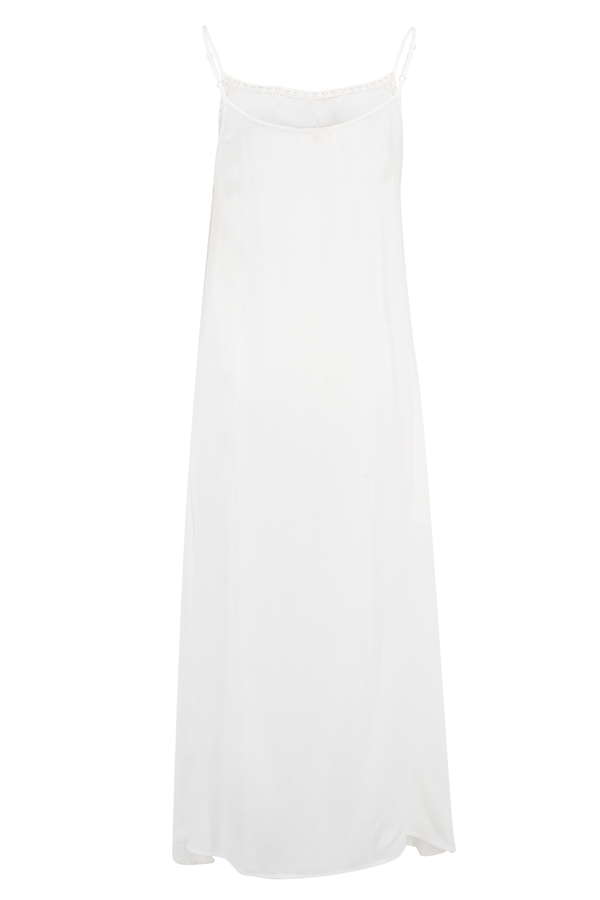 Bohemian jurk in white van ibzmode, Brands of Ibiza