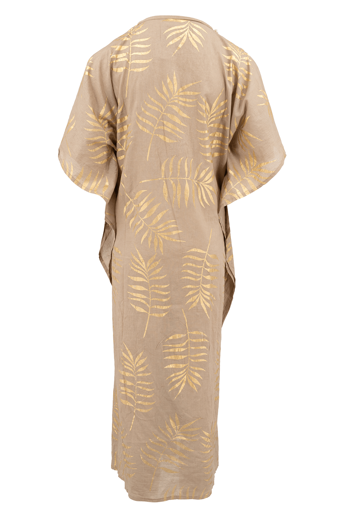 Bohemian kimono in taupe van ibzmode, Brands of Ibiza