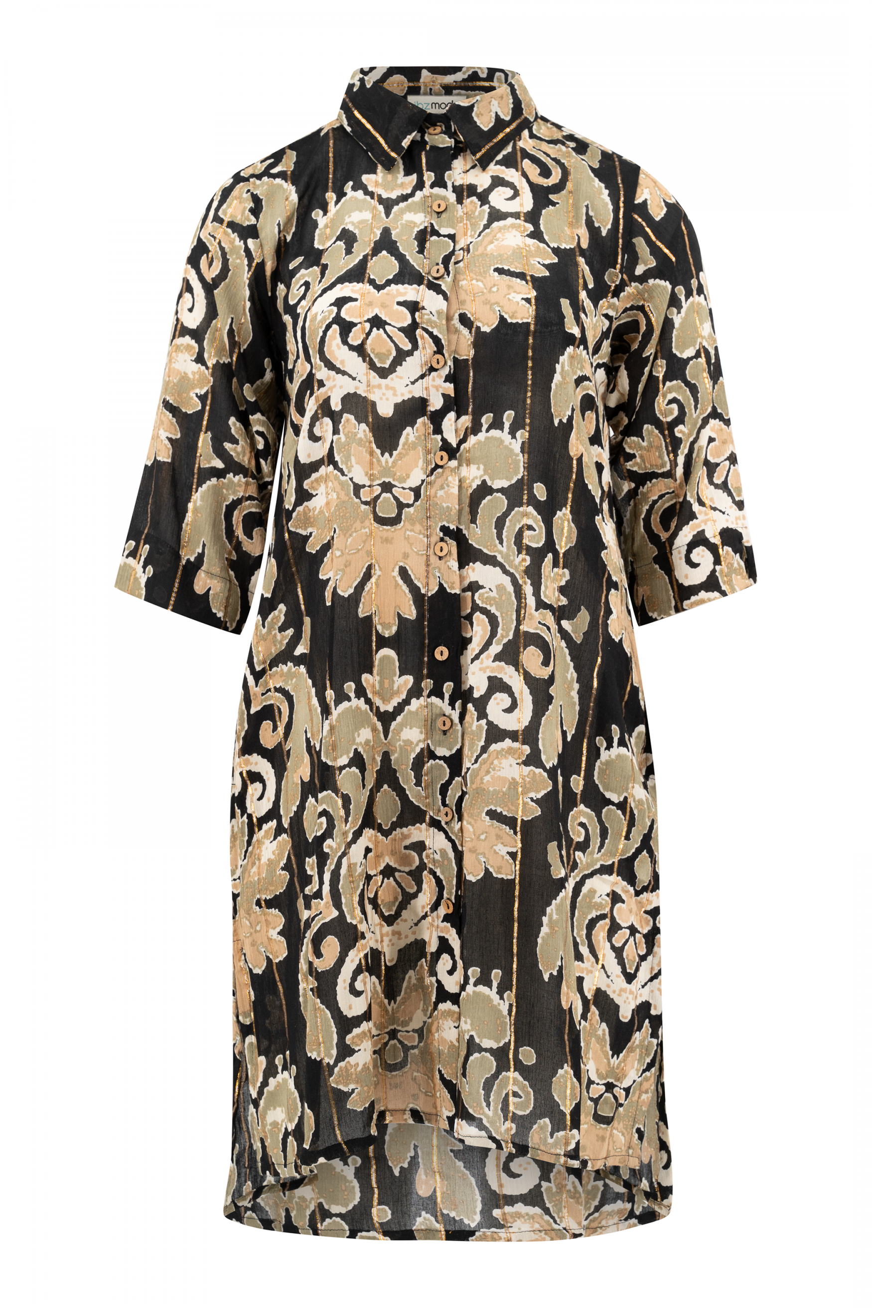 Bohemian rok in zwart van ibzmode, Brands of Ibiza