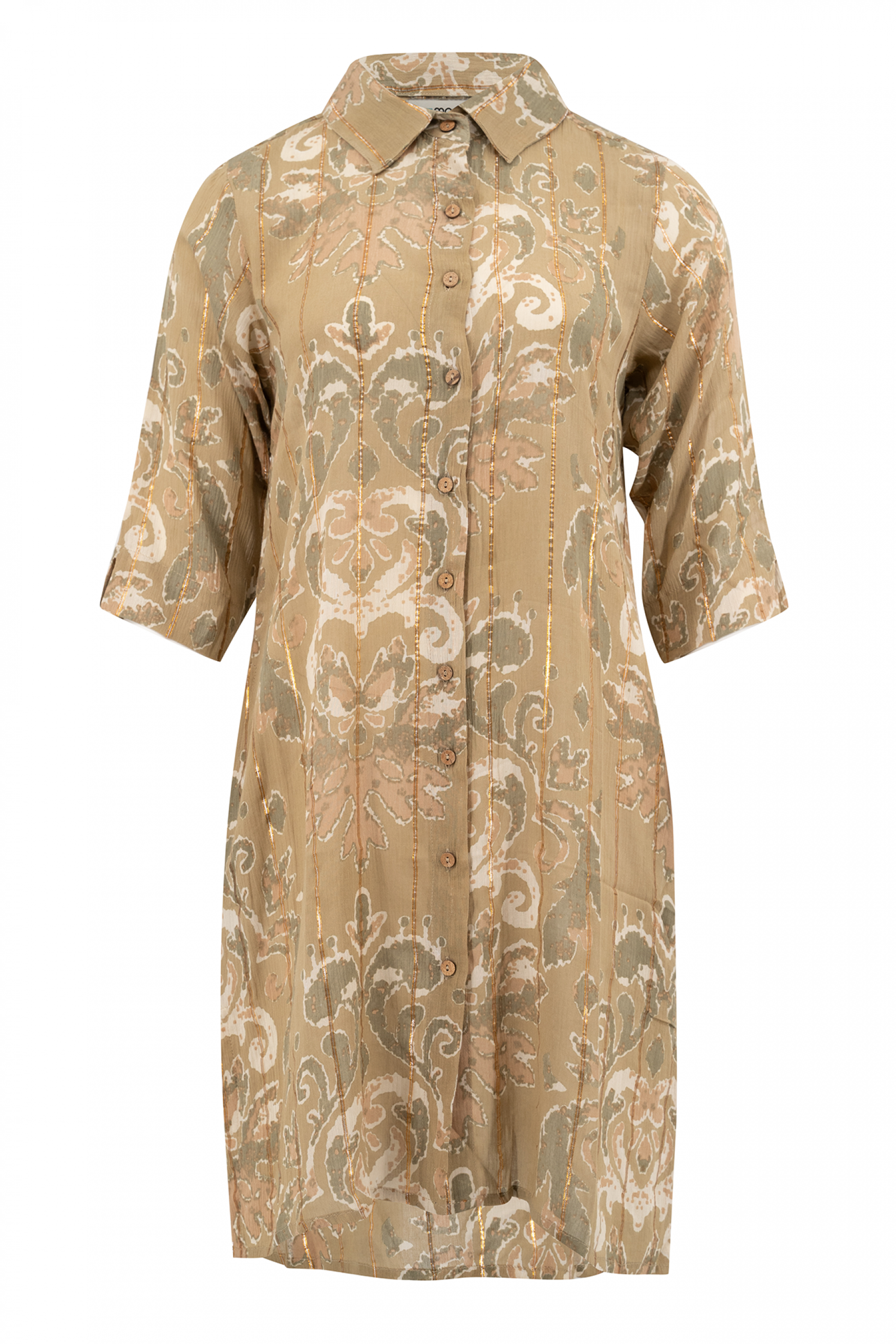 Bohemian rok in khaki van ibzmode, Brands of Ibiza