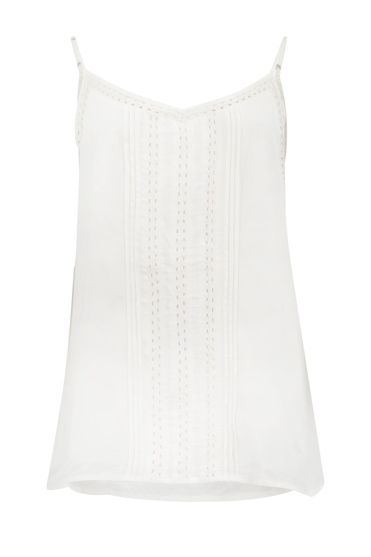 Bohemian top in ivory van ibzmode, Brands of Ibiza