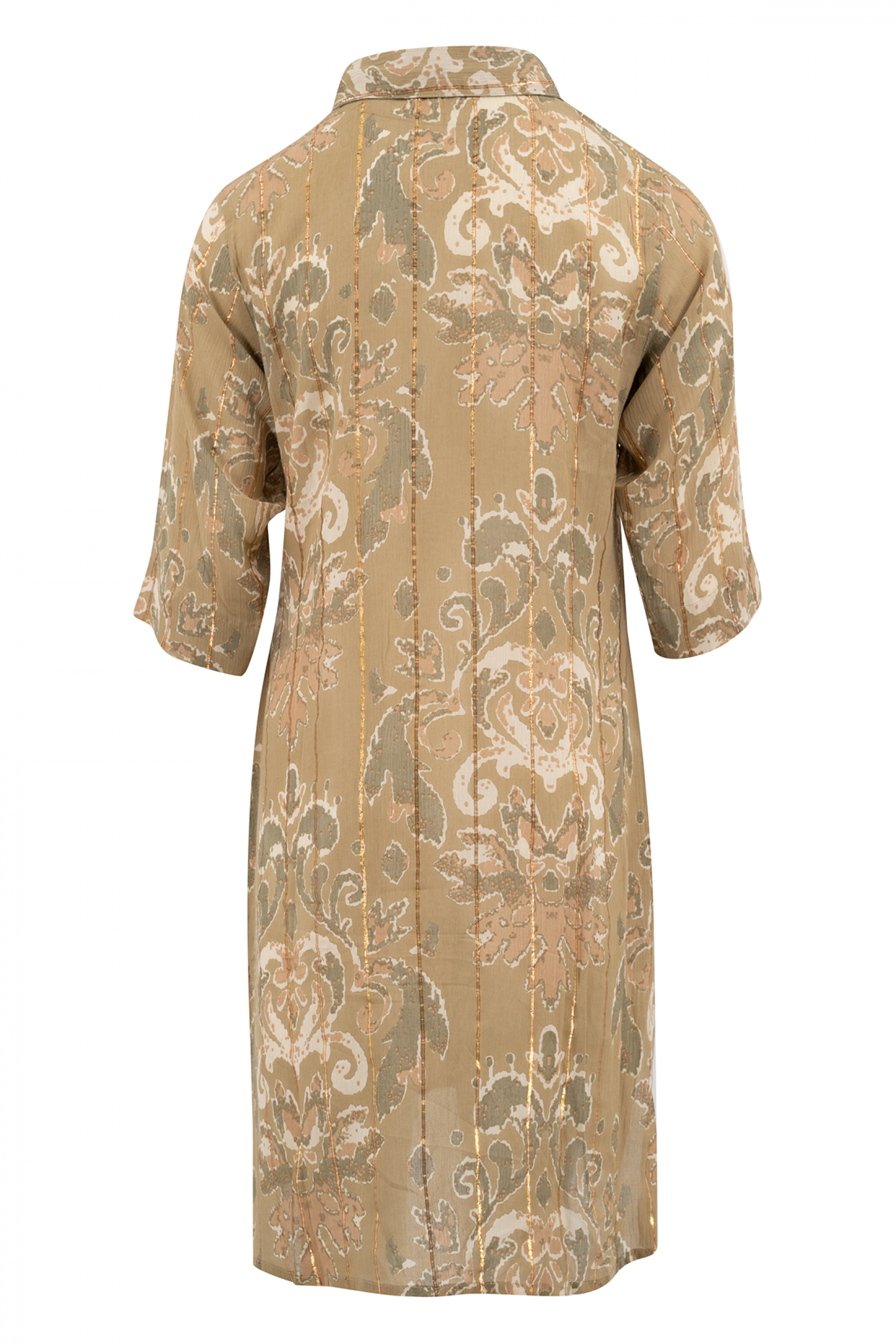 Bohemian rok in khaki van ibzmode, Brands of Ibiza