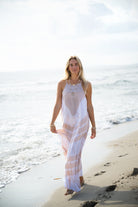 Ibizamode Dress Icha Aurelia Powder with soft tie dye look and airy feminine fit