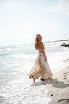 Ibizamode Top Lua Maraluna Ivory with airy ombre look and feminine summer fit
