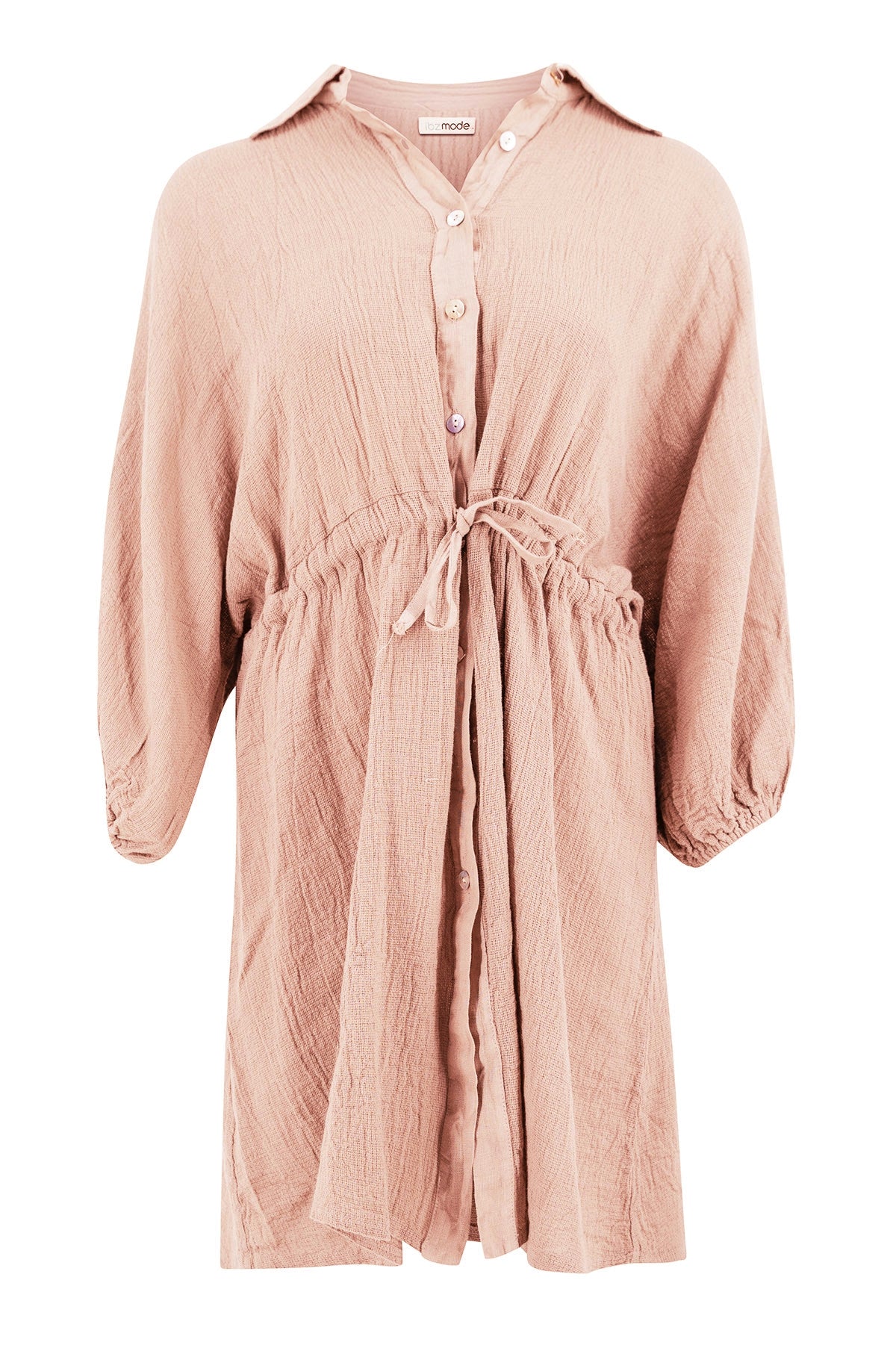 Bohemian jurk in powder van ibzmode, Brands of Ibiza