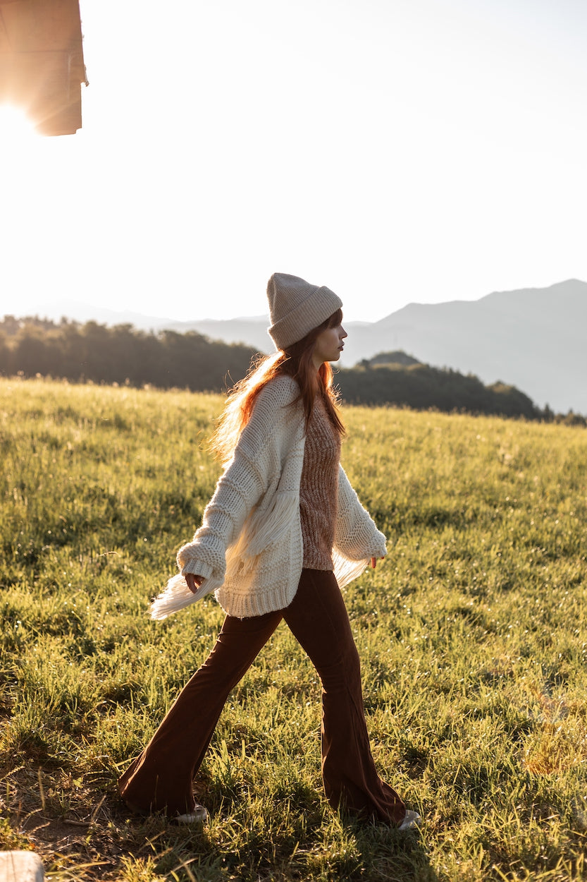 Bohemian broek in brown van MOOST Wanted, Brands of Ibiza