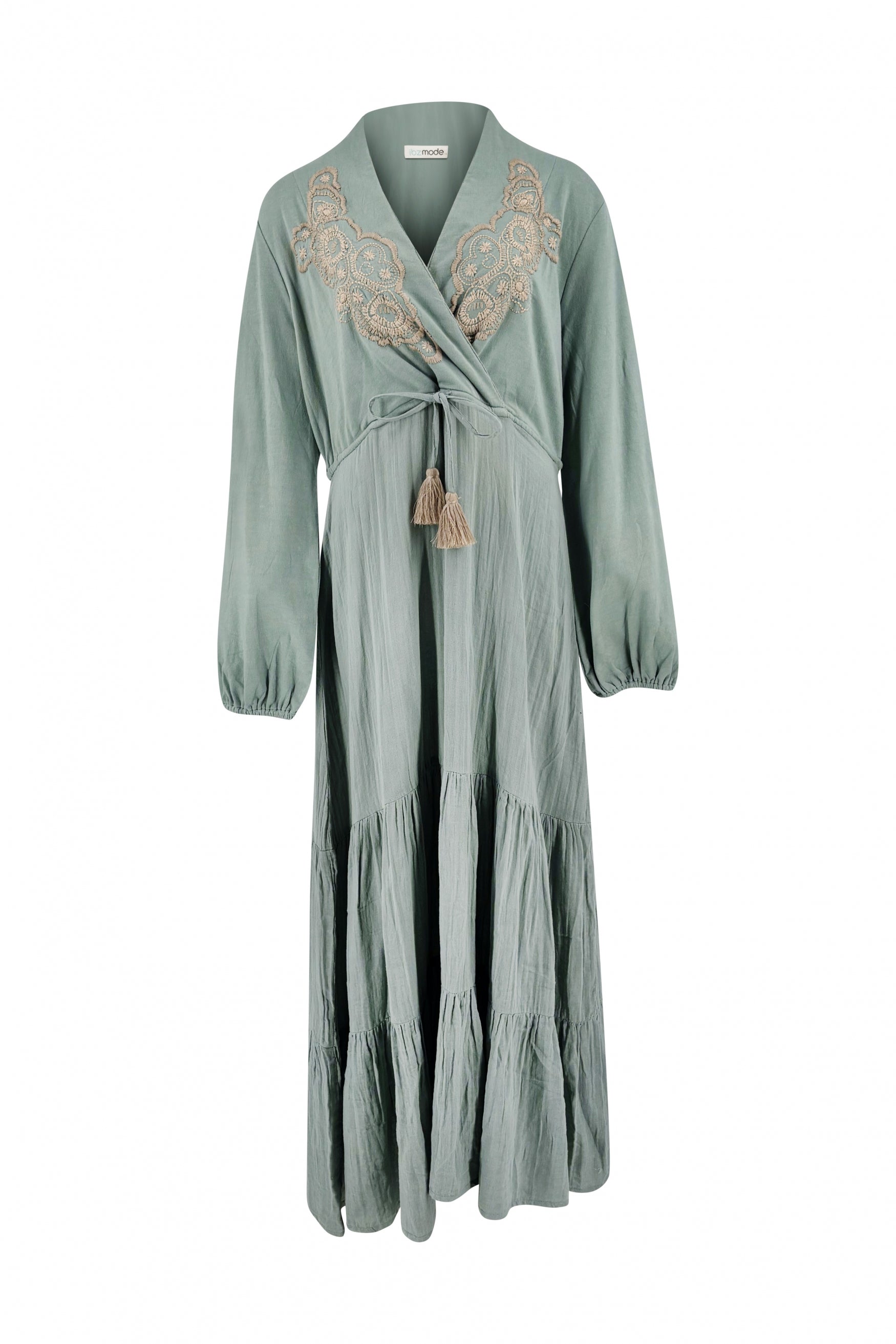 Bohemian jurk in blue van ibzmode, Brands of Ibiza